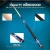 Set of 4 58" Canadian Maple Hardwood Billiard Pool Cue Sticks-Blue