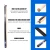 Set of 4 58" Canadian Maple Hardwood Billiard Pool Cue Sticks-Blue