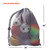 30" x 40" Extra-Large Mesh Sports Ball Drawstring Bag with Adjustable Shoulder Strap(Grey)