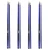 Set of 4 58" Slick Blue Fiberglass Graphite Composite Billiard Pool Cue Sticks