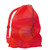 30" x 40" Extra-Large Mesh Sports Ball Drawstring Bag with Adjustable Shoulder Strap(Red)