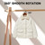 Wooden Hangers with Pants Bar for Jackets, Coats, Suits, and Shirts (Walnut)