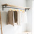 Wooden Hangers with Pants Bar for Jackets, Coats, Suits, and Shirts (Natural Wood)