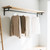 Wooden Hangers with Pants Bar for Jackets, Coats, Suits, and Shirts (White)