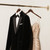 Wooden Hangers without Bar for Jackets, Coats, Suits, and Shirts (Walnut)