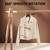 Wooden Hangers without Bar for Jackets, Coats, Suits, and Shirts (Walnut)