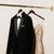 Wooden Hangers without Bar for Jackets, Coats, Suits, and Shirts (Dark Cherry)