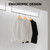 Wooden Hangers without Bar for Jackets, Coats, Suits, and Shirts (Natural Wood)