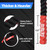 2" Diameter Battle Rope, Workout Battle Ropes with Anchor Strap