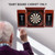 Professional Solid Wood Classic Dartboard Cabinet with Dart Scoreboard.（Premium Brown）