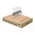 12" Wooden Non Slip Pants Hangers, Clamp Hangers with Soft Felt Lining for Pants, Jeans, Slacks, Trouser