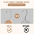 Wide Shoulder Wooden Hangers, Non-Slip Suit Hangers with Locking Bar for Suits, Jackets (Natural Wood)
