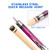 Set of 4 Purple Canadian Maple Hardwood Billiard Pool Cue Sticks