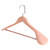 Wooden Suit Hangers with Non Slip Pants Bar, 12-Pack Wood Extra-Wide Shoulder Hangers (Cedar Wood)