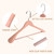 Wooden Suit Hangers with Non Slip Pants Bar, 12-Pack Wood Extra-Wide Shoulder Hangers (Cedar Wood)
