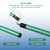 Set of 4 Matte Green Fiberglass Graphite Composite Billiard Pool Cue Sticks