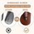 Wooden Suit Hangers with Non Slip Pants Bar, 2-Pack Wood Extra-Wide Shoulder Hangers (Walnut)