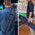 3x6 Square Hard Pool Cue Case, Billiard Stick Carrying Case for 3 Sticks, Billiard Cue Cases - Blue