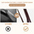 Wooden Suit Hangers with Non Slip Pants Bar, 2-Pack Wood Extra-Wide Shoulder Hangers (Dark Cherry)