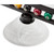 59" Pool Billiard Table Light with Billiard Balls Decoration, Pool Table Accessories - White Glass