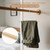 Wire Hangers with Wood Pants Bar for Dresses, Pants, Sweaters, Jackets, and Heavy Clothe (White)