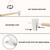 Wire Pants Hangers with Adjustable Clips, Premium Wooden Skirt Hangers, Non-Slip Clamp Bottom Hangers for Trousers, Jeans, Shorts & Clothing Organization (White)
