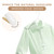 Wide Shoulder Wire Hangers with Wood Pants Bar for Suits, Pants, Jackets, Coats, Sweaters (White)