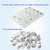 Large Bingo Game Set with 13" Bingo Cage and 1.5" Ping Pong Size Bingo Balls, Plastic Master Board