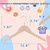 Kids Wooden Hangers without Pants Bar and 360° Rotatable Hook for Dress, Coats, and Jacket (Natural)