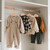 Kids Wooden Hangers without Pants Bar and 360° Rotatable Hook for Dress, Coats, and Jacket (Natural)