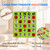 Green Jumbo Shutter Bingo Cards, Finger-Tip Slide Bingo Game Cards with Easy-Read Large Numbers & Sliding Windows