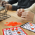 3/4-inch Plastic Transparent Bingo Chips for Bingo Game Party (Orange)