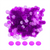 3/4-inch Plastic Transparent Bingo Chips for Bingo Game Party (Purple)