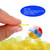 3/4-inch Plastic Transparent Bingo Chips for Bingo Game Party (Yellow)