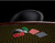 Two-Tone Poker Table Suited Speed Cloth. Casino Table Cloth  (Gold)