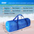 Large Mesh Sports Equipment Duffel Bag, Scuba Bag with Zipper for Diving Equipment,Gym Gear（Blue)