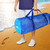 Large Mesh Sports Equipment Duffel Bag, Scuba Bag with Zipper for Diving Equipment,Gym Gear（Blue)