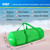 Large Mesh Sports Equipment Duffel Bag, Scuba Bag with Zipper for Diving Equipment,Gym Gear（Green)