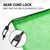 24"x36" Large Mesh Sports Ball Drawstring Bag for Gym Training, Football, Basketball, Swimming(Green)