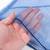 18"x12" Mesh Drawstring Net Bag, Sports Equipment Storage Bag for Gym Gear, Clothes...(Blue)