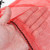 18"x12" Mesh Drawstring Net Bag, Sports Equipment Storage Bag for Gym Gear, Clothes...(Red)