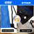 19"x15" Mesh Drawstring Backpack Bag for Sports Gym Gear, Backpacking, Camping Gear, Travel(Blue)