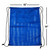 19"x15" Mesh Drawstring Backpack Bag for Sports Gym Gear, Backpacking, Camping Gear, Travel(Blue)