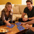 Blue Jumbo Shutter Bingo Cards, Finger-Tip Slide Bingo Game Cards with Easy-Read Large Numbers & Sliding Windows