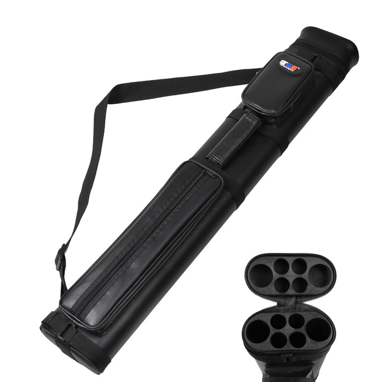 2x4  Deluxe Oval Pool Cue Stick Carrying Case