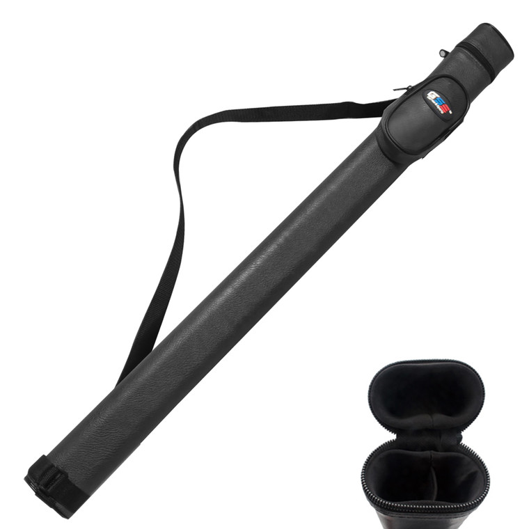 1x1 Pool Cue Stick Carrying Case-Black