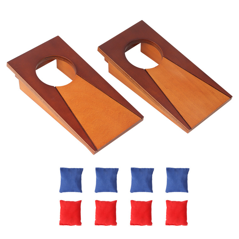 10"x5" Tabletop Cornhole Toss Game Set
