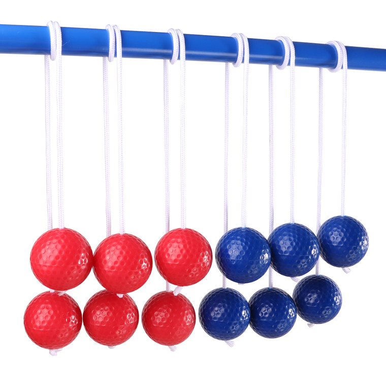 Ladder Ball Toss Game Replacement Ladder Balls Set, 6-Pack Tournament Quality Balls