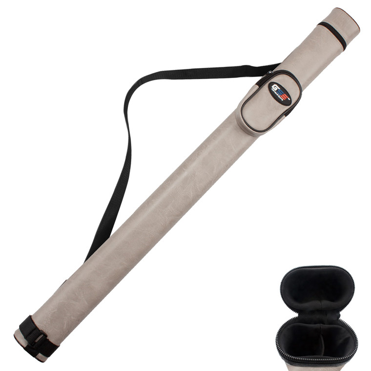 1x1 Pool Cue Stick Carrying Case-Grey