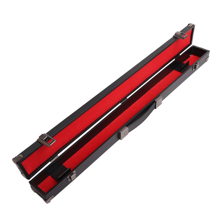 1/2 Pool Cue Stick Carrying Case-Red